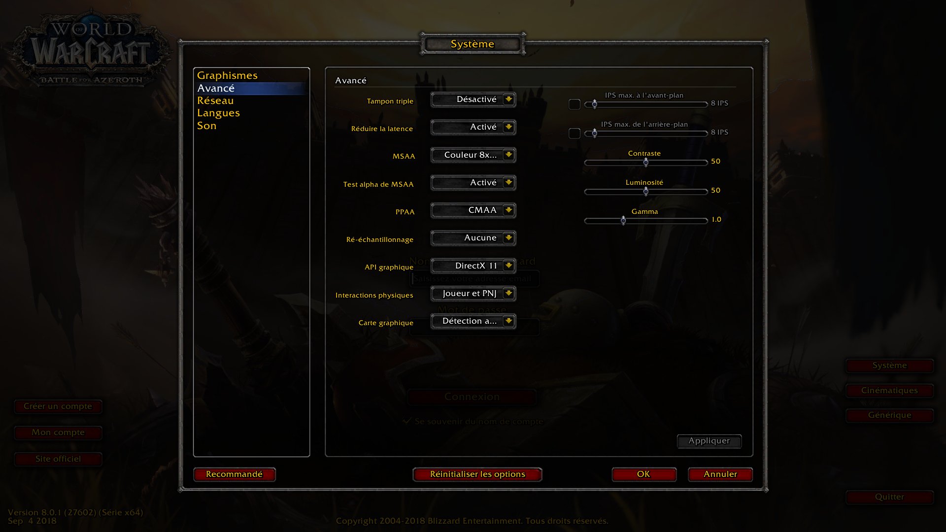 Image 2 : Test : WoW Battle For Azeroth, comparatif DX11 vs DX12, AMD vs NVIDIA