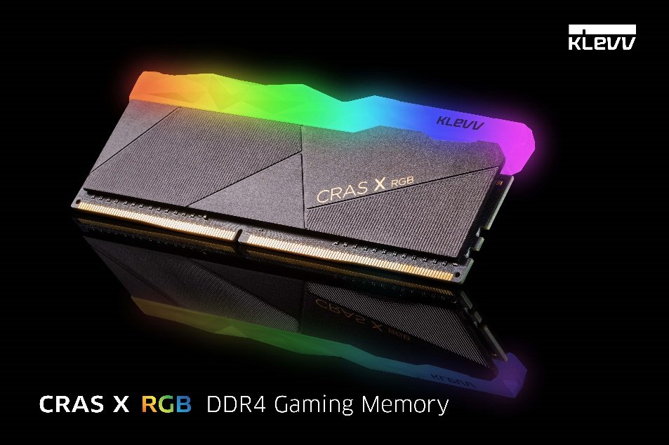 Image à la une de Klevv CRAS X et Bolt X : barrettes de RAM DDR4 à l’esthétique soignée