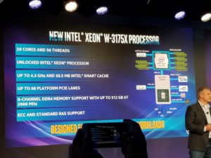 Image 2 : Intel Xeon W-3175X : CPU 28 coeurs monstre, jusqu’à 512 Go de RAM