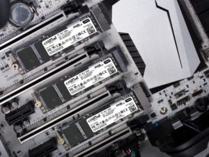 Image 2 : Crucial P1 : SSD M.2 à base de NAND QLC, 2 Go/s !