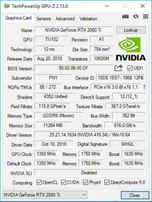 Image 5 : Test : GeForce RTX 2080 Ti XLR8, sérieuse et raisonnable