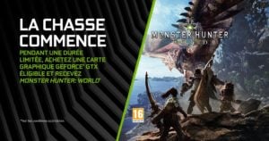 Image 1 : NVIDIA : Monster Hunter World offert avec les GTX Pascal