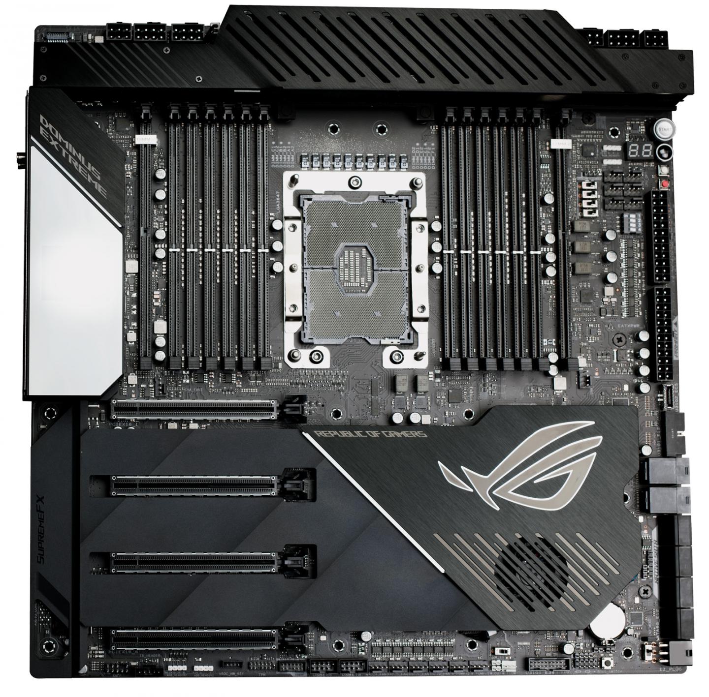 Image à la une de Asus ROG Dominus Extreme : une carte mère folle pour Xeon W 3175X