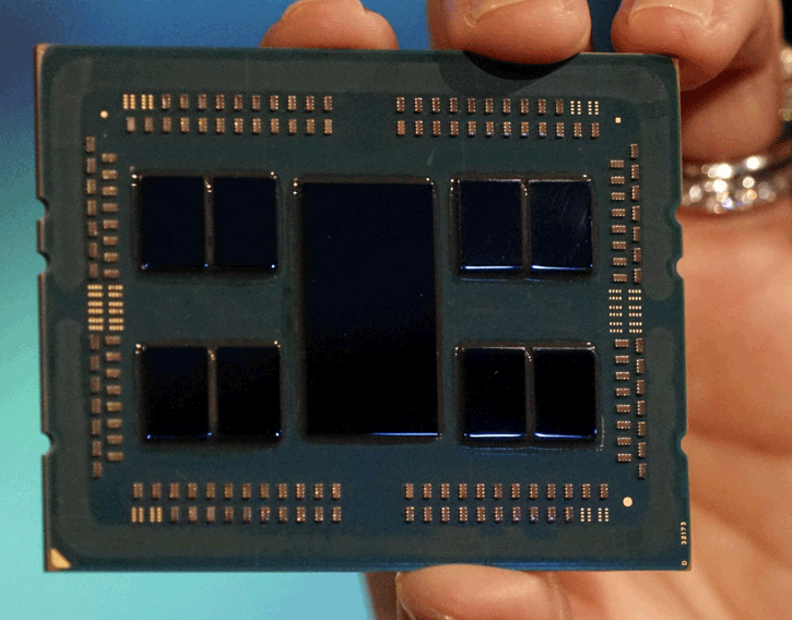 Image à la une de CPU AMD Rome : 64 coeurs Zen 2 plus puissants, et Zen 4 en étude