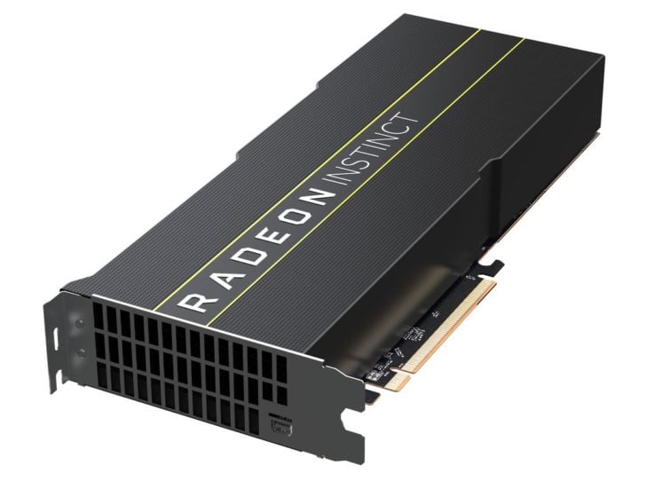 Image 1 : AMD lance les premiers GPU en 7 nm, très puissants, mais pour serveur