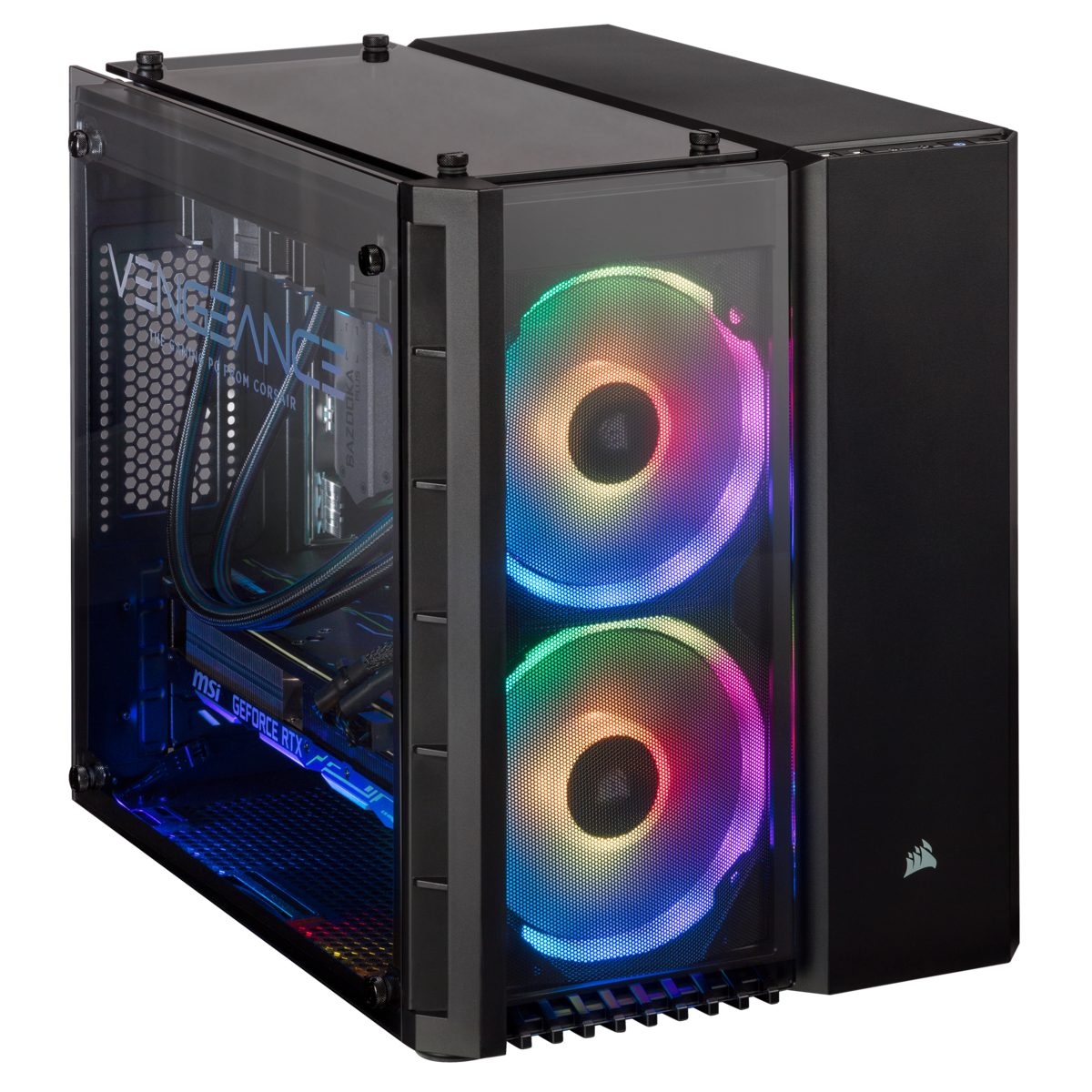 Image à la une de Le PC gamer d'après Corsair ? i7 8700, RTX 2080 et RGB