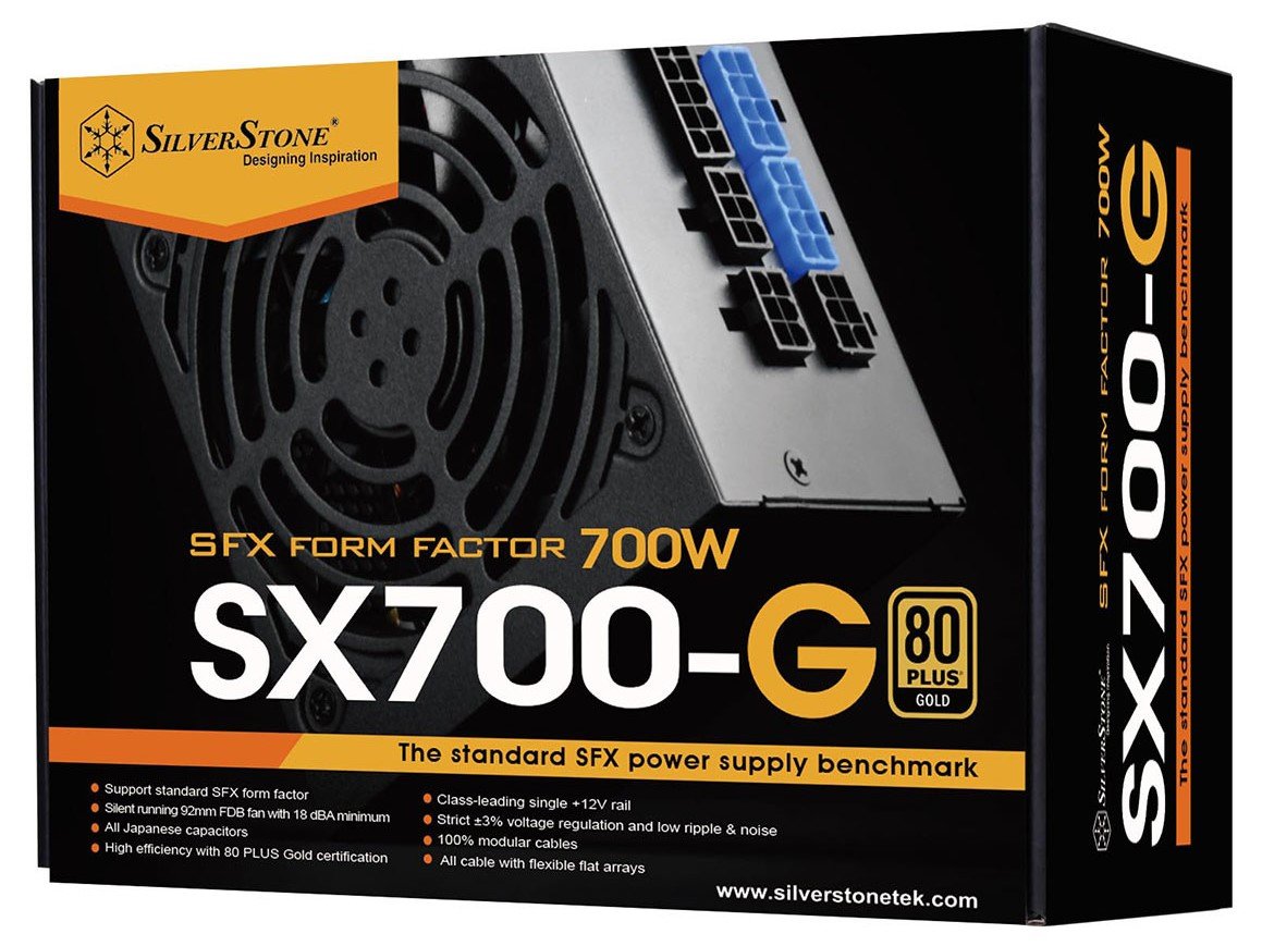 Image 3 : Silverstone SX700-G : la plus puissante alimentation petit format SFX, 700 W !