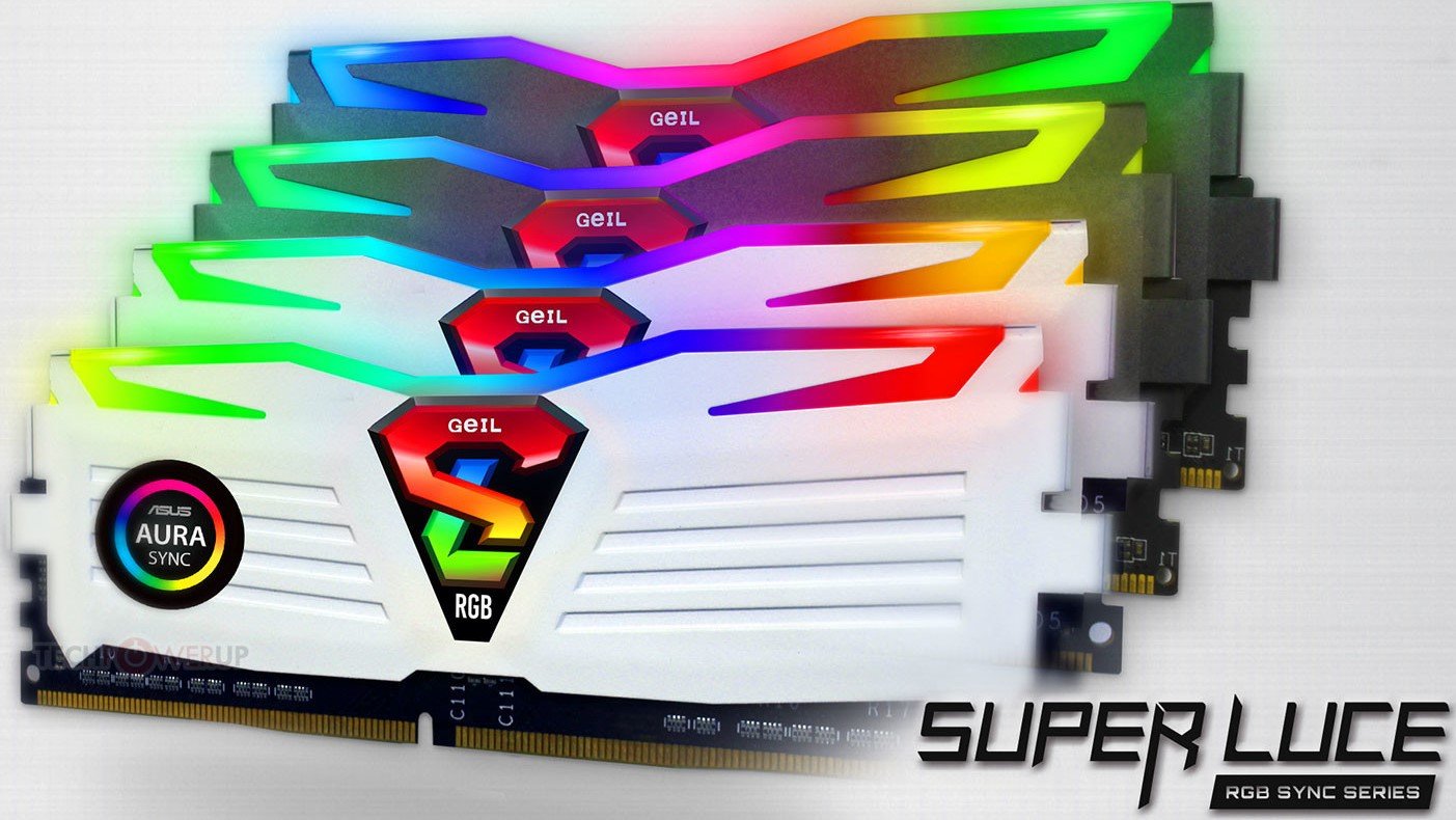 Image 1 : La RAM GeIL SUPER LUCE passe à la vitesse supérieure, jusqu’en DDR4-4133