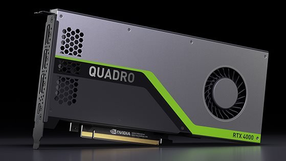 Image à la une de Quadro RTX 4000 : une RTX 2070 version pro sur un seul slot PCie