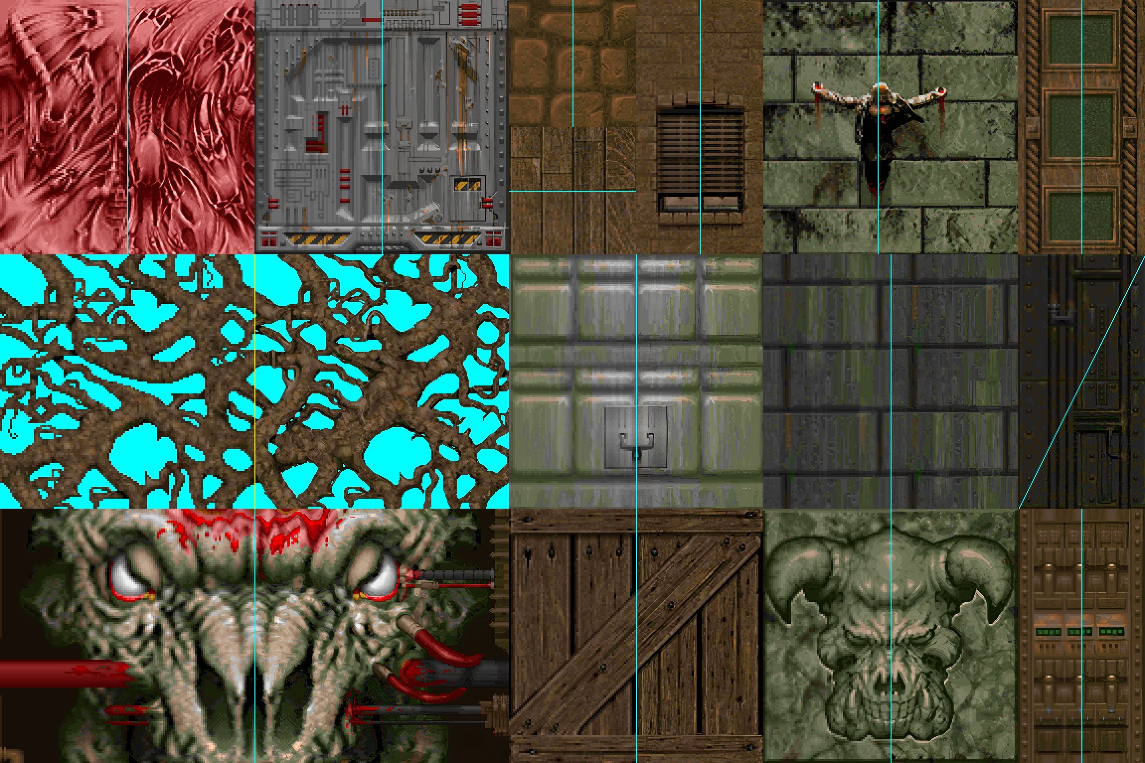 Image 1 : Les textures de Doom et Morrowind améliorées par intelligence artificielle