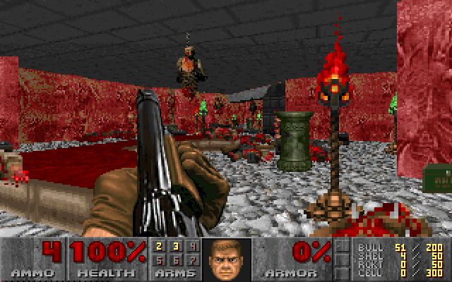 Image 1 : Un niveau de Doom calqué sur votre logement… grâce à votre aspirateur !