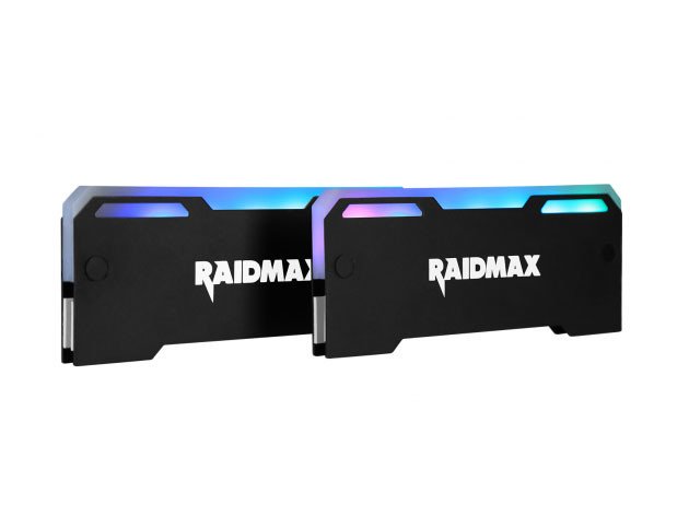 Image 1 : Raidmax lance des radiateurs RGB pour les barrettes de DRAM