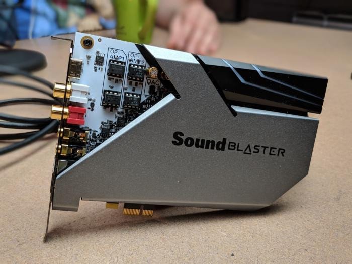 Image 1 : Sound BlasterX AE-9 : la carte son la plus évoluée de Creative, 300 dollars !
