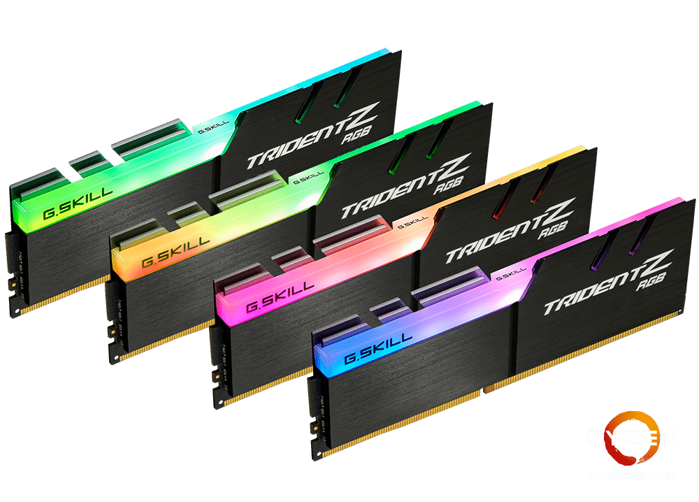 Image 1 : G.Skill Trident Z : de la mémoire DDR4-3466 en quad-channel certifiée AMD