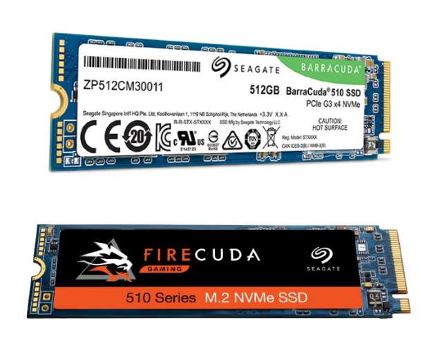 Image 1 : CES 2019 : des SSD M.2, des HDD portables et un SSD pour NAS chez Seagate