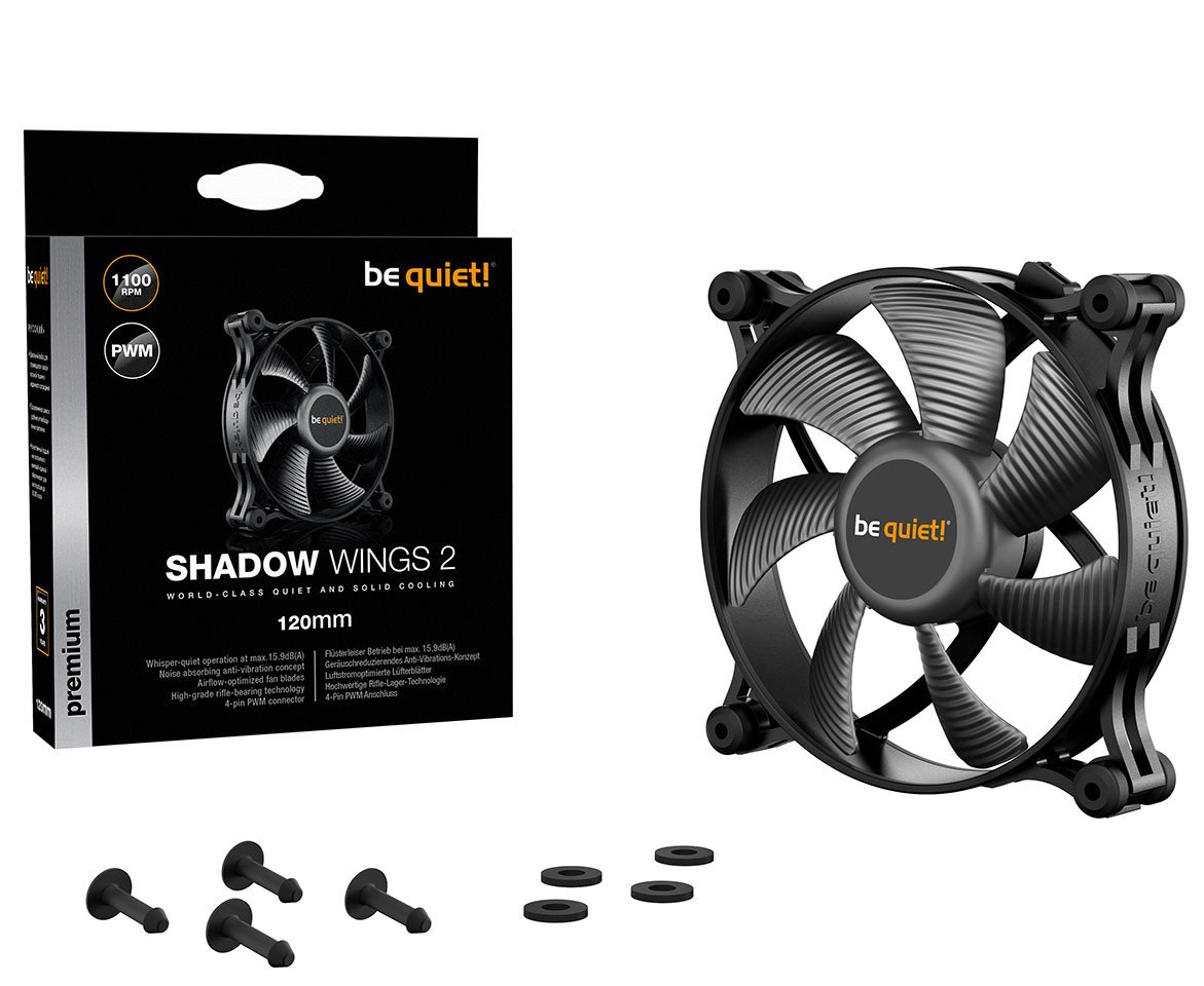 A quel point les ventilateurs pc bequiet sont ils silencieux ? Test Silent  Wings et Pure Wings 