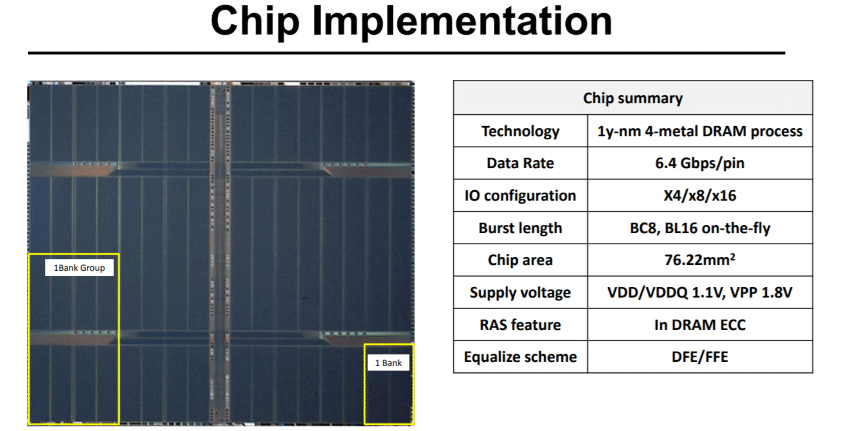 Image 1 : SK Hynix détaille sa mémoire DDR5-6400, pour 2020 ?