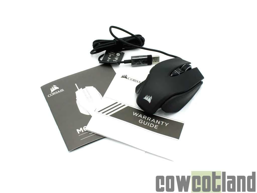 Image 1 : Test de la souris CORSAIR M65 RGB Elite