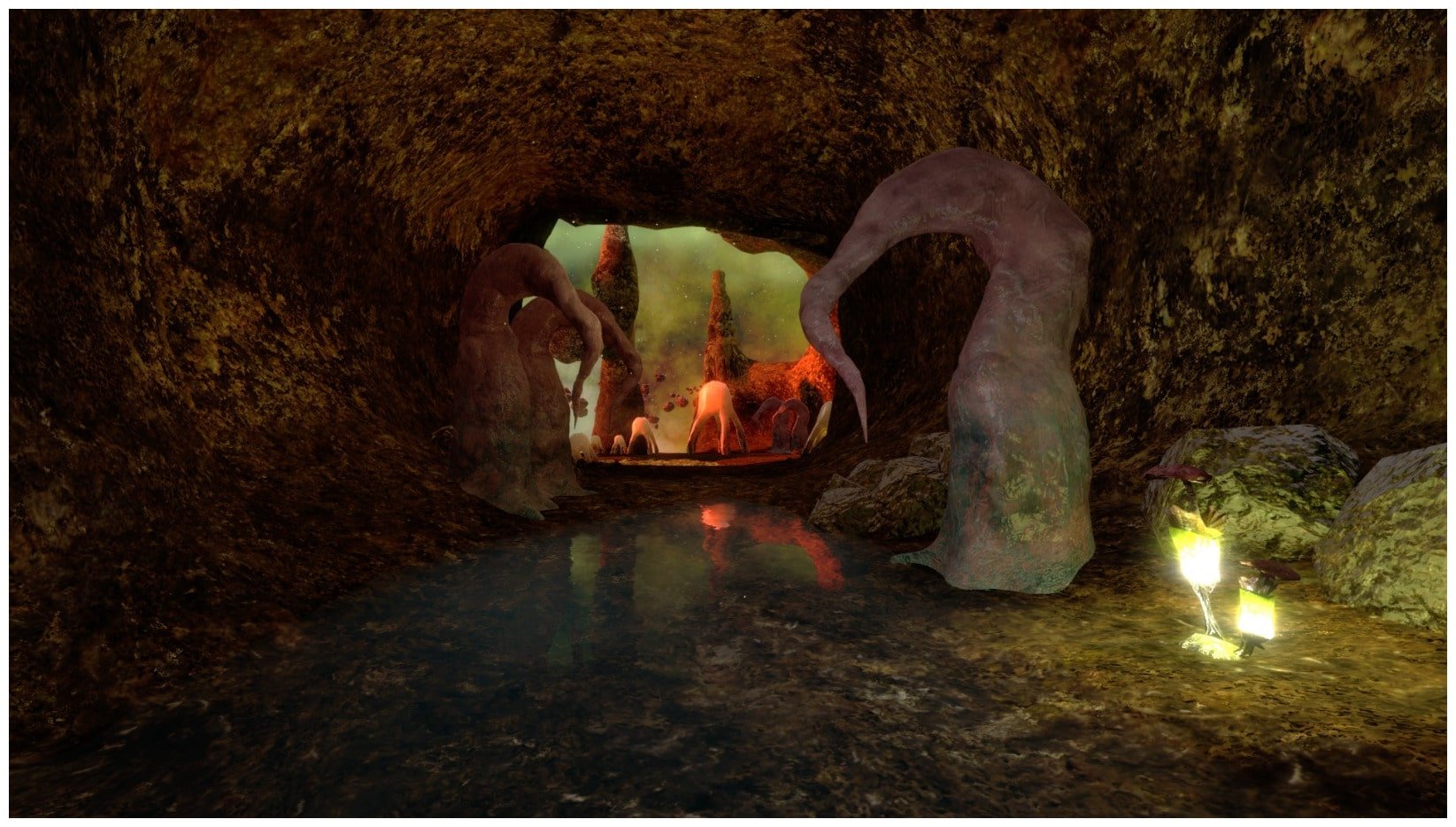 Image 2 : Vidéo : un mod améliore Black Mesa Xen à coup de textures photoréalistes