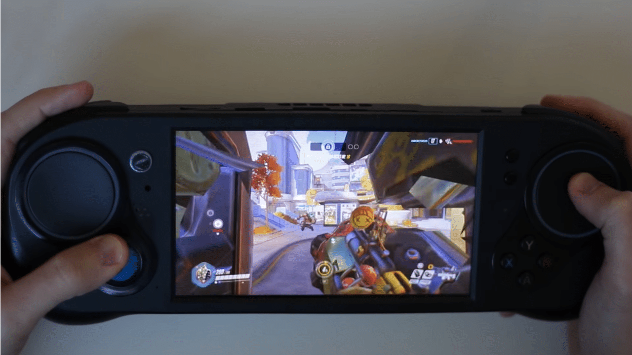 Image 1 : Vidéos : la console portable Smach Z sur Ryzen en démo réelle sur des jeux PC