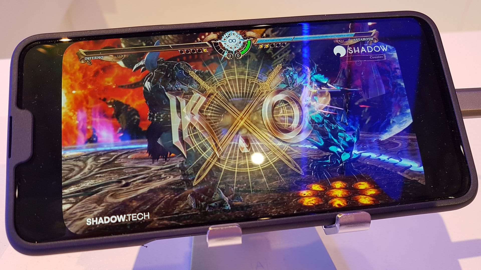 Image 1 : MWC 2019 : démo vidéo du cloud gaming de Shadow via une connexion 5G