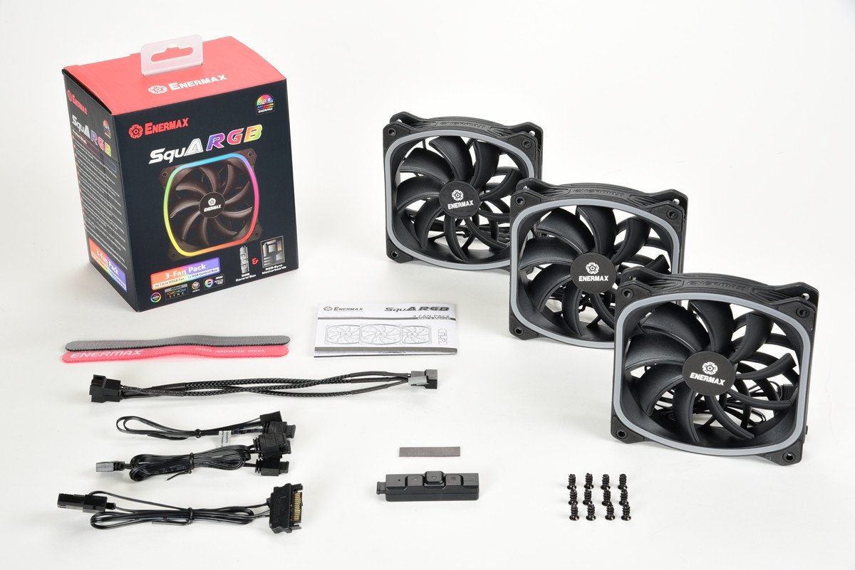 Image 5 : Enermax : de nouveaux ventilateurs SquA RGB qui misent sur le RGB
