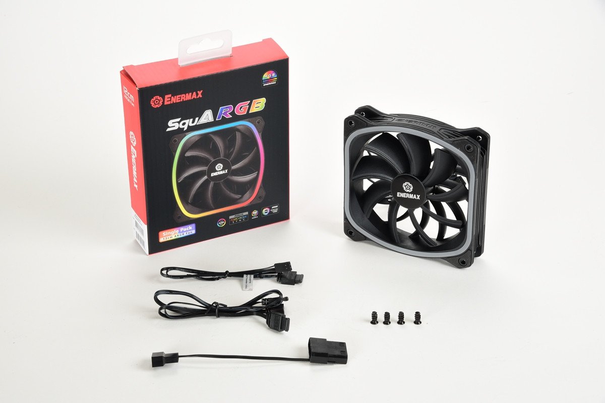 Image 6 : Enermax : de nouveaux ventilateurs SquA RGB qui misent sur le RGB
