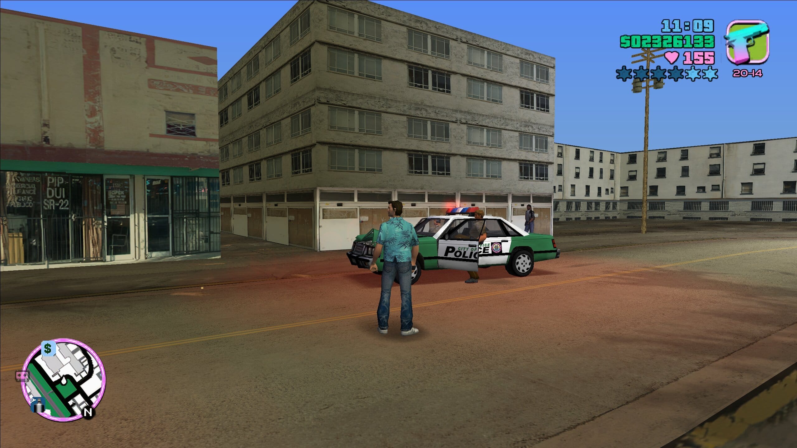 Image 2 : Des textures améliorées par IA pour le légendaire Grand Theft Auto : Vice City !