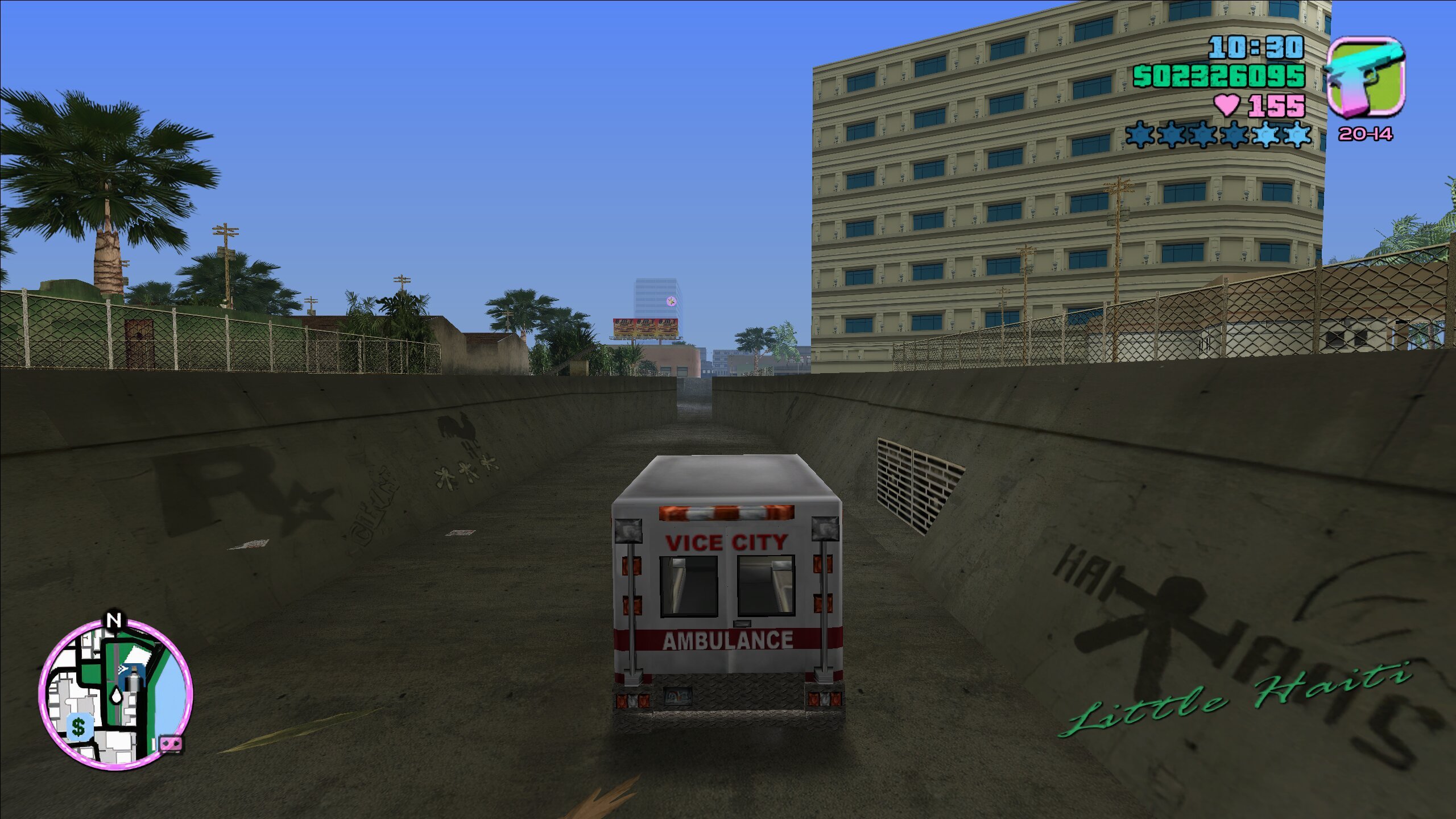 Image 4 : Des textures améliorées par IA pour le légendaire Grand Theft Auto : Vice City !