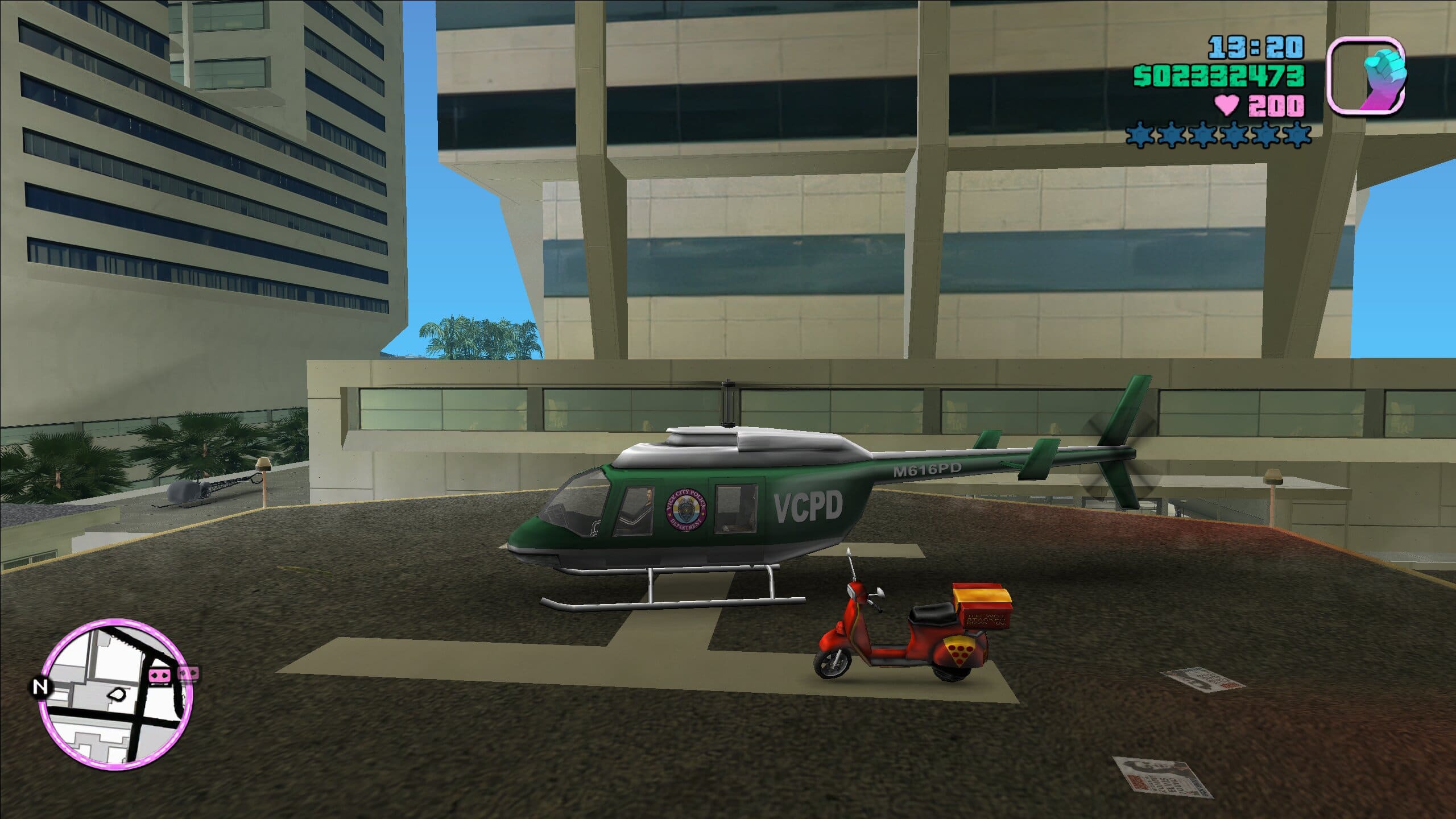 Image 8 : Des textures améliorées par IA pour le légendaire Grand Theft Auto : Vice City !