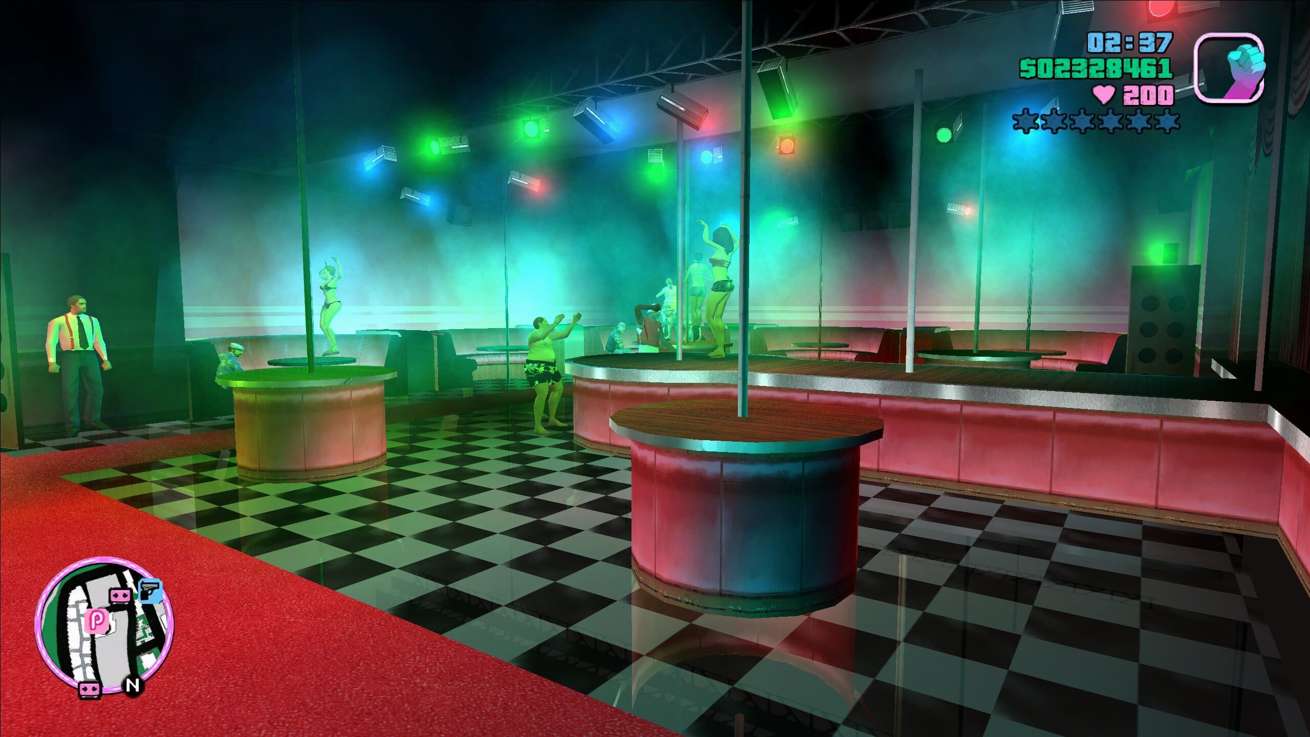 Image 11 : Des textures améliorées par IA pour le légendaire Grand Theft Auto : Vice City !