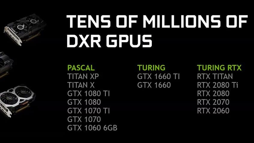 GTX ray tracing