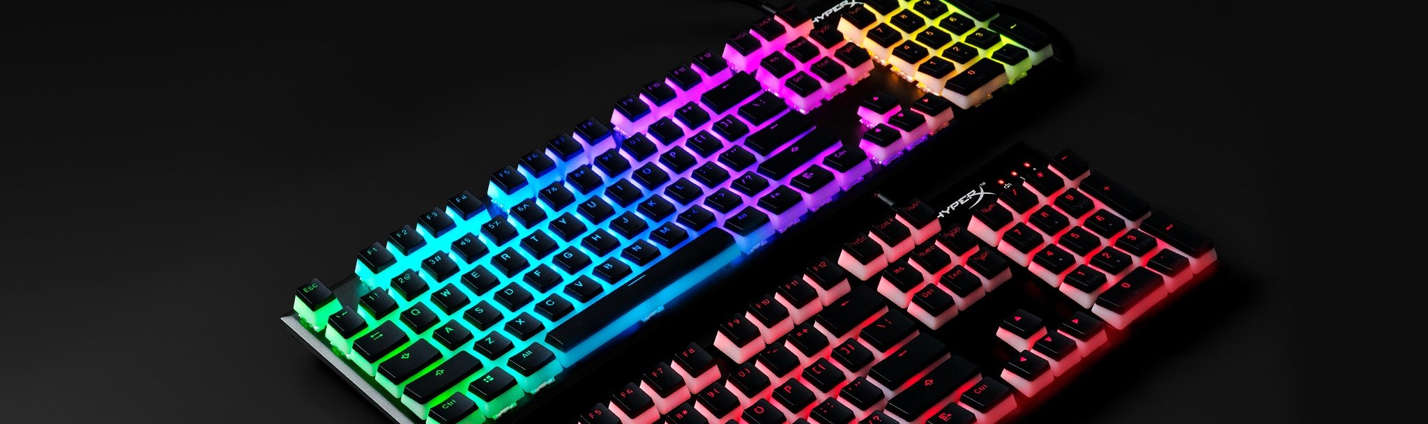 Image 1 : HyperX : des touches spéciales pour encore plus de RGB sur son clavier !