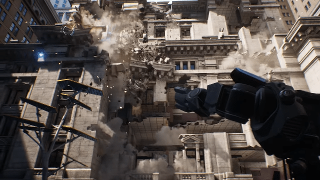 Image 1 : Vidéo : magnifique démo de destruction physique sous Unreal Engine