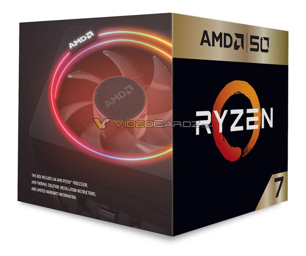Image 2 : 50 ans d’AMD : un processeur Ryzen 7 2700X spécial signé par Lisa Su !