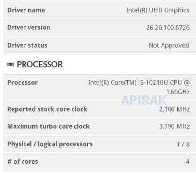 Image 1 : Intel : premières caractéristiques présumées des futurs CPU Core ix-10xxx