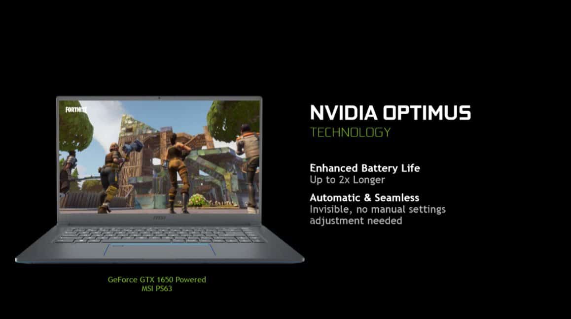 Image 6 : NVIDIA présente ses GTX 1660 Ti et 1650 pour PC portables gaming