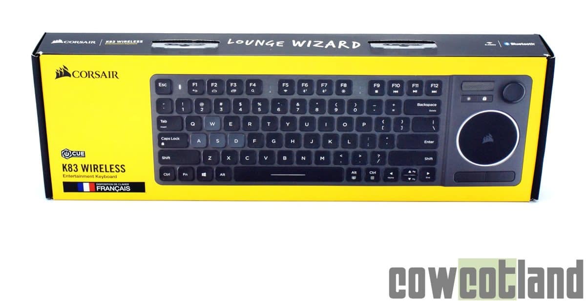 Image 1 : Test du clavier Corsair K83, pour les PC de salon