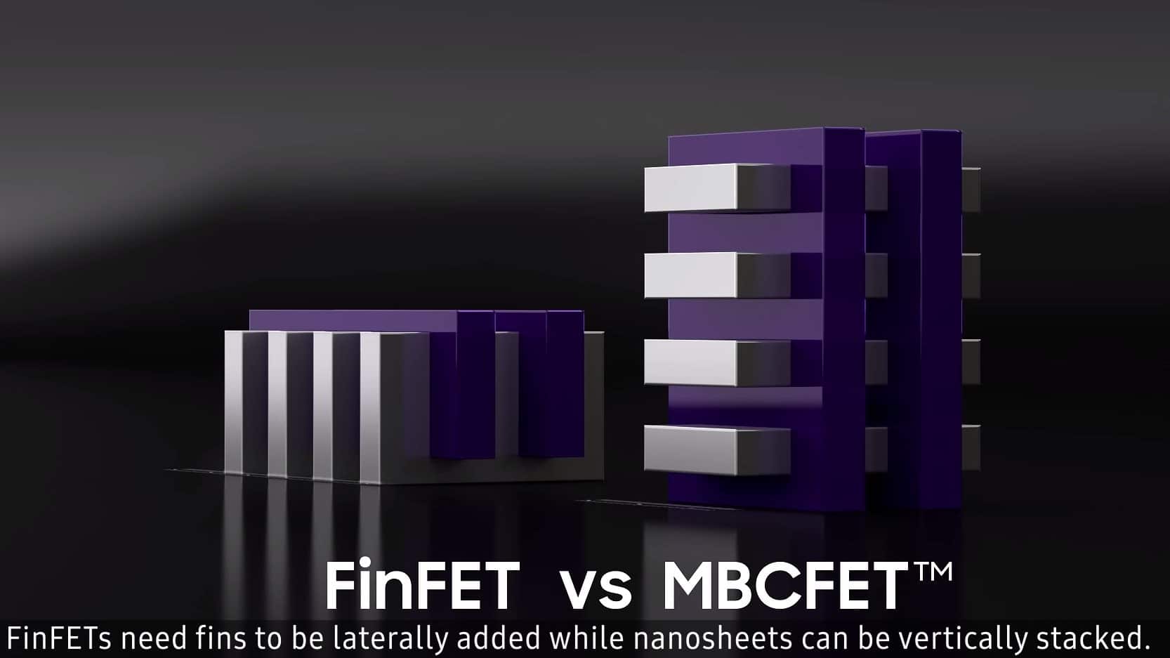 Image 1 : MBCFET : Samsung grave un nouveau type de transistor bien plus efficace, en 3 nm !