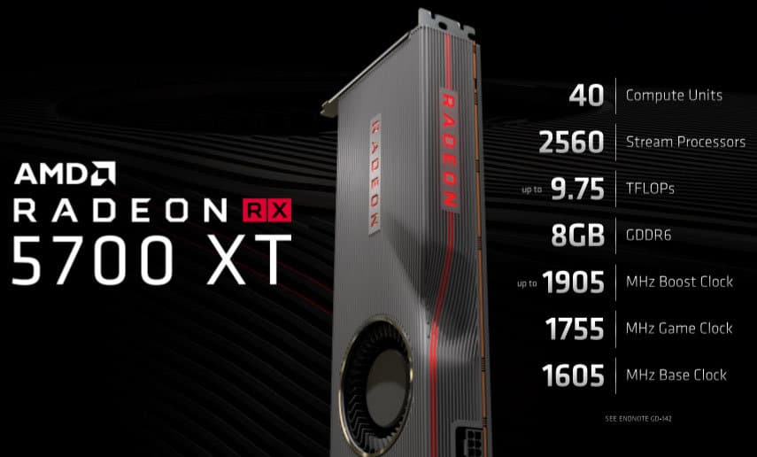 Image 1 : Exclusif : les prix publics des Radeon 5700 et 5700 XT, disponibilité progressive...