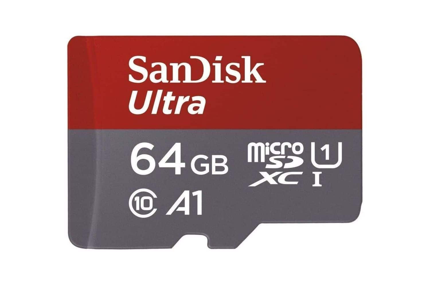 🔥 Bon plan : microSD SanDisk Ultra 64 Go à 10 euros et 128 Go à