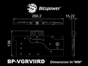 Image 4 : Bitspower : un waterblock RGB pour la Radeon VII
