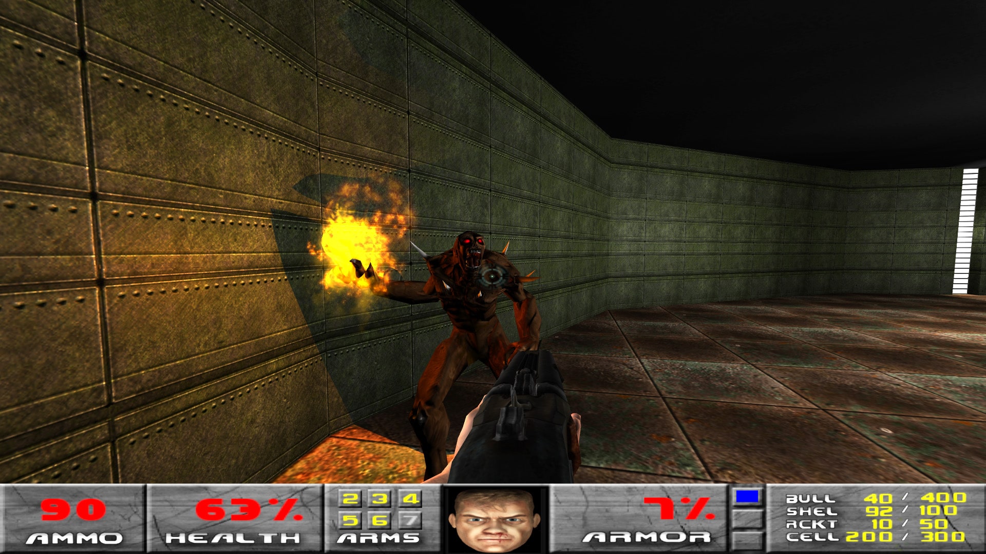 Image 3 : Doom Reborn : un mod pour jouer à Doom 1 et Doom 2 sous le moteur de Doom 3
