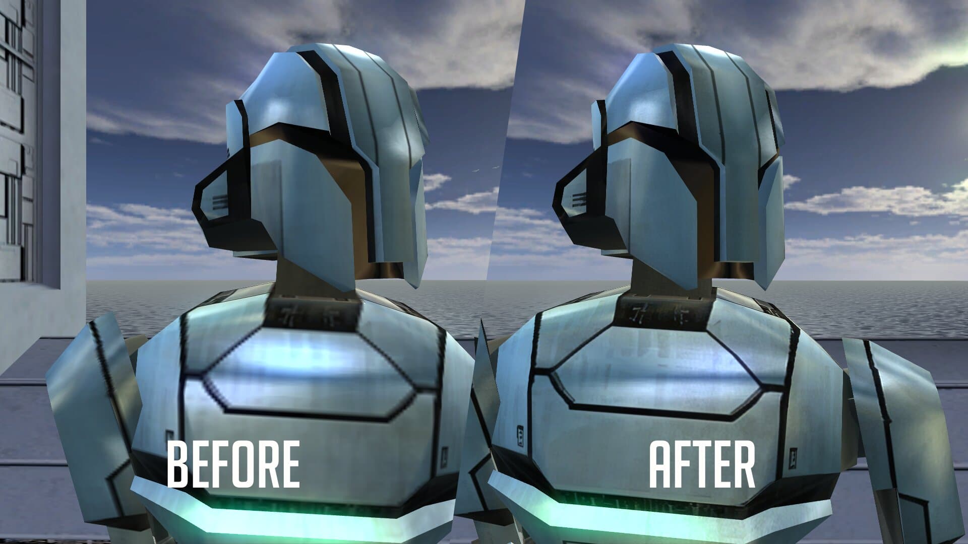 Image 1 : L’IA améliore les textures des jeux KOTOR I et II !
