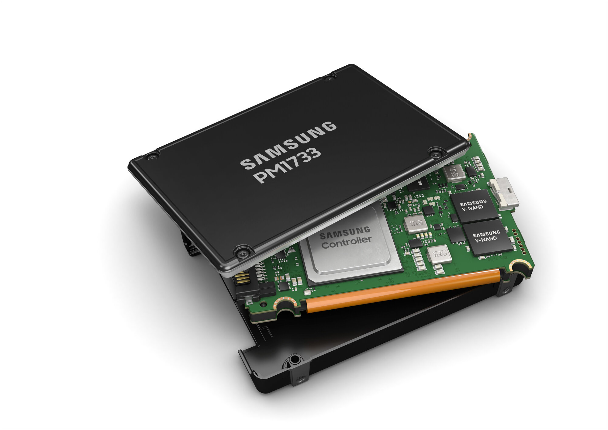 Image 1 : Samsung : un SSD M1733 en PCIe Gen4 qui atteint 8 Go/s