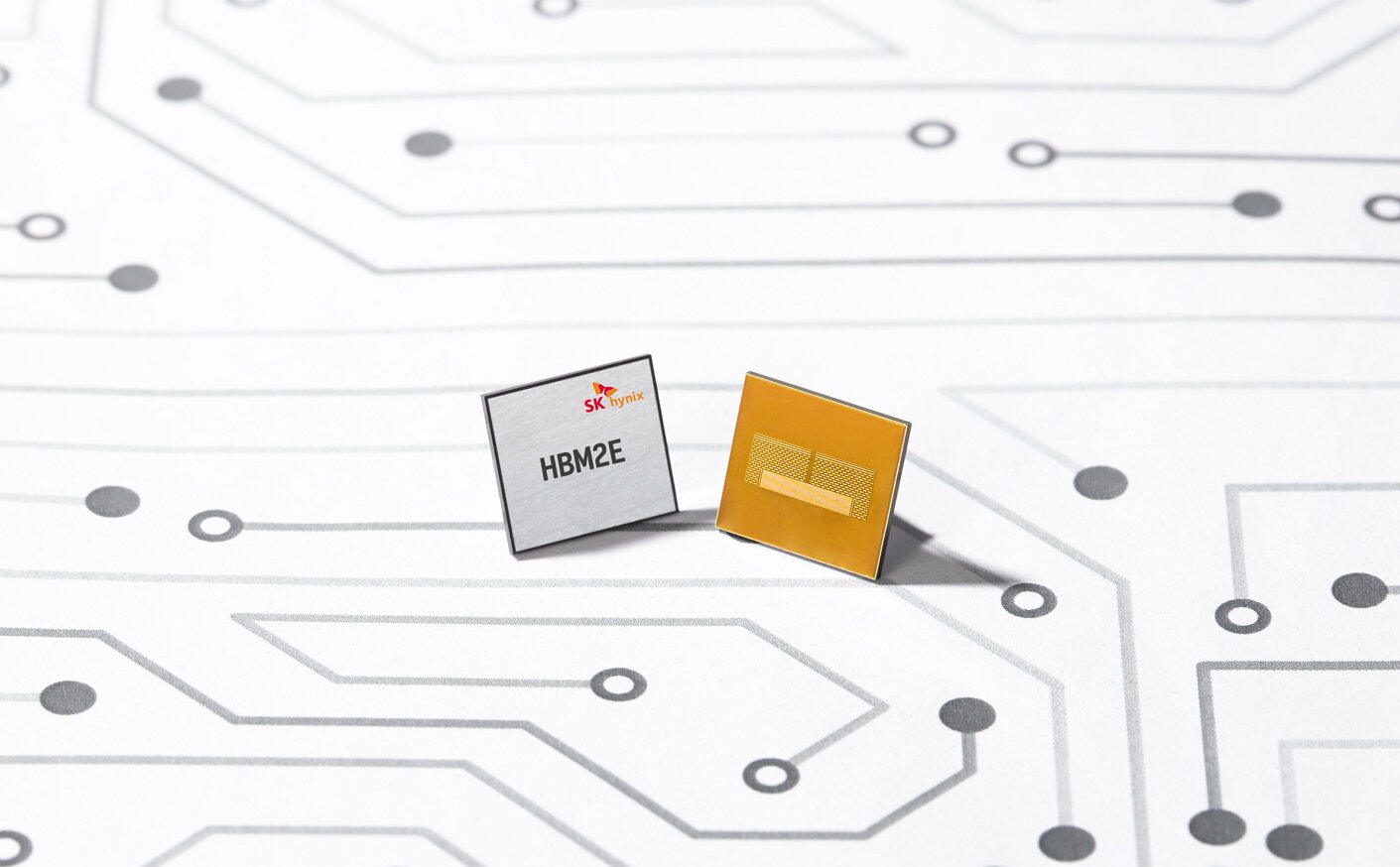 Image 1 : SK Hynix présente sa mémoire HBM2E, plus rapide que celle de Samsung