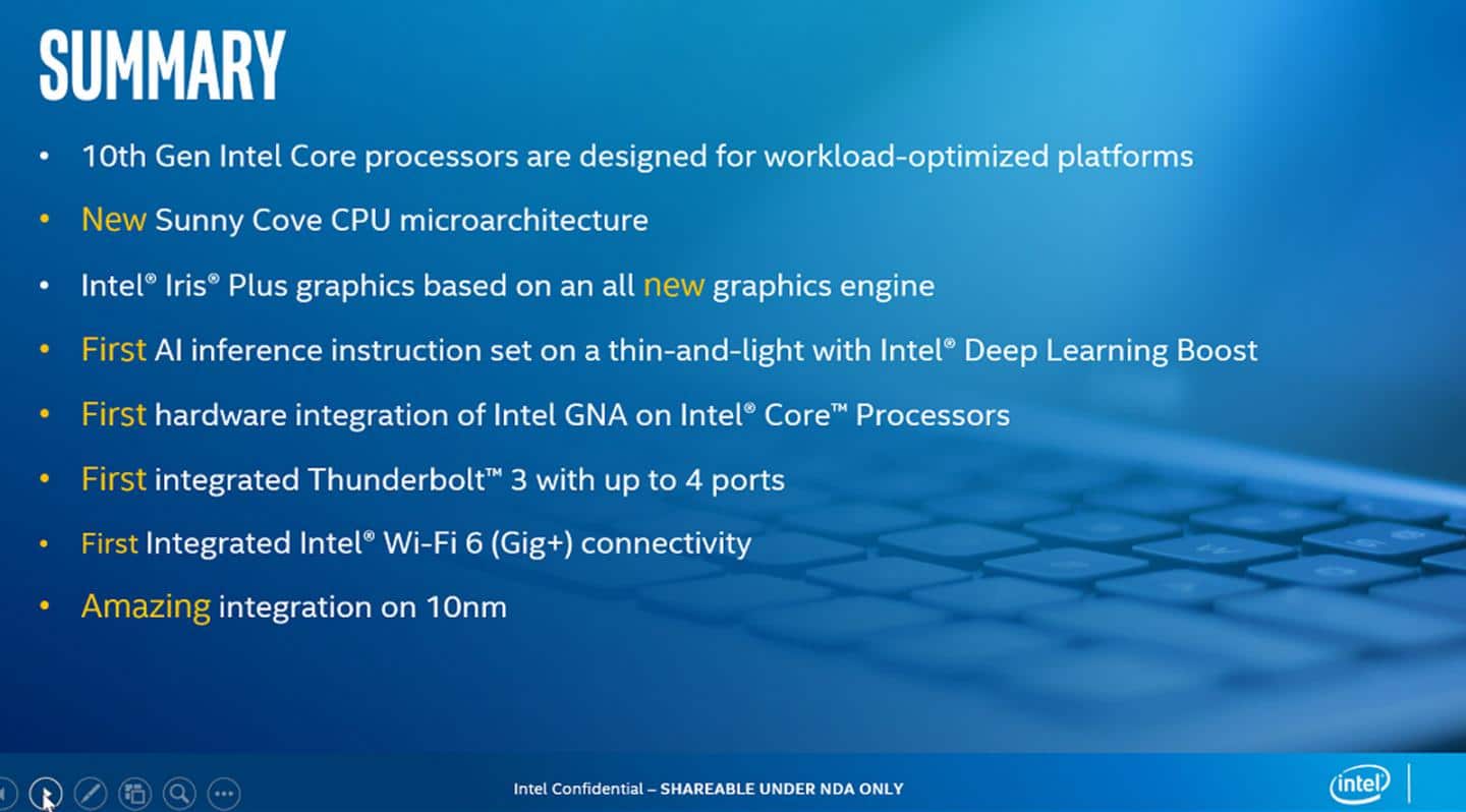Image 3 : Intel lance officiellement ses processeurs Ice Lake pour les ultrabooks