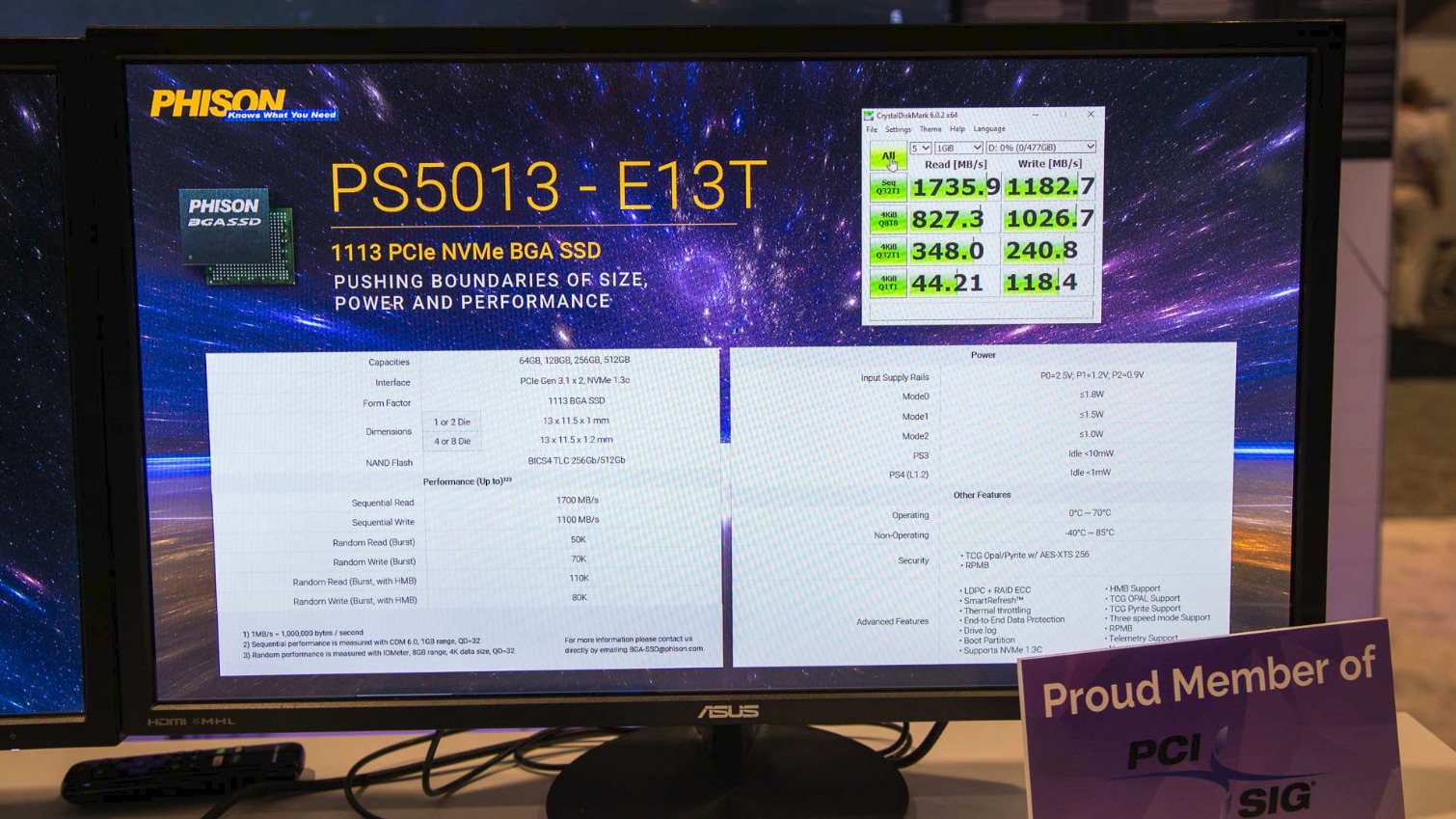Image 3 : SSD : le contrôleur Phison E18 atteint les 7 Go/s et le million d’IOPS en PCIe 4.0 !