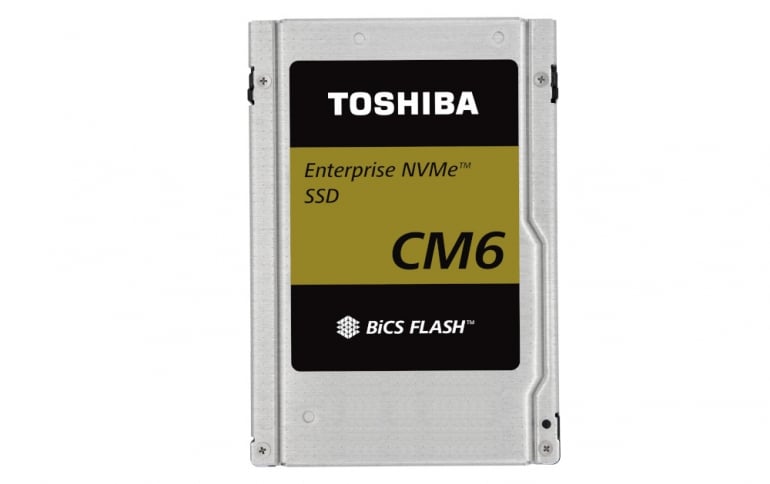 Image 1 : Toshiba CM6 : un SSD NVMe PCIe Gen4 qui monte à 6,7 Go/s, pour les serveurs