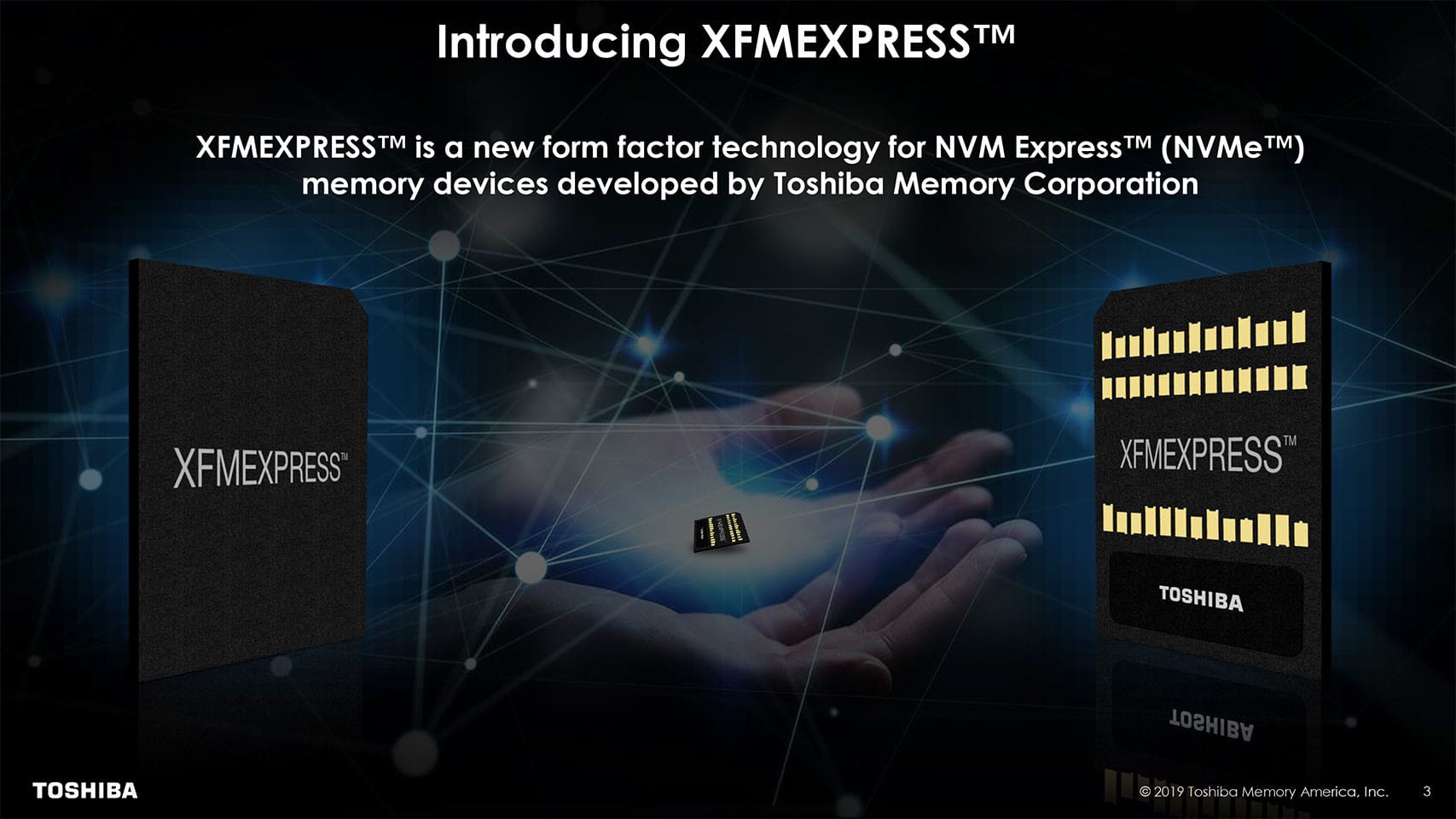 Image 1 : Un format XFMExpress pour de minuscules SSD NVMe PCIe 4x amovibles !